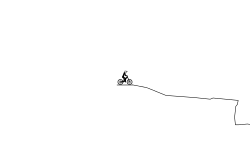 downhill