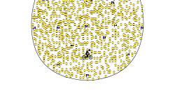 1,050 star circle