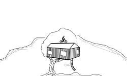 Tree house shoutout