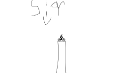 top the left