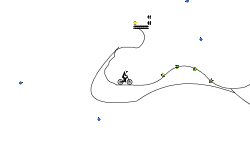 Mountain Bike Up Track