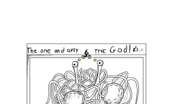 flying spaghetti monster