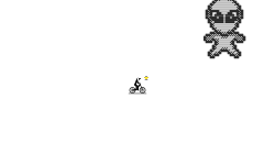 Alien pixel art