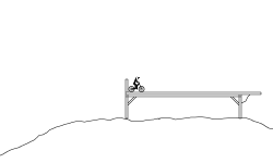 Slopestyle Downhill track Dirt