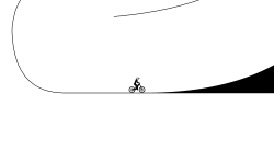 Slippery ramp