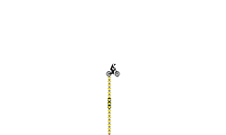 Glitched mountain climb