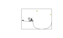 Desert half pipe