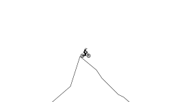 Down the mountain(hold left)