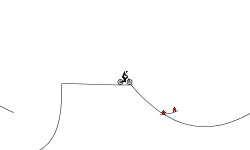 my first track with half pipe
