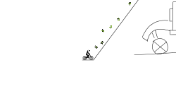 Jump over the moving car