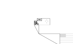bored drops with flags