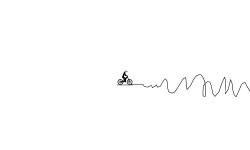 Impossible bumpy track