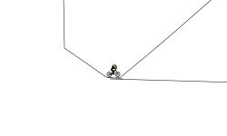 hold right and up