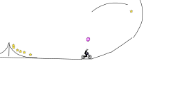 BMX bike course