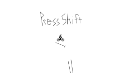 Auto press shift