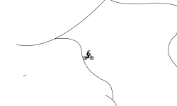 Cave track *Tight squeeze*