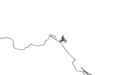 Unfinished BMX Wheelie