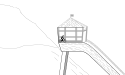 Olympic ski jump