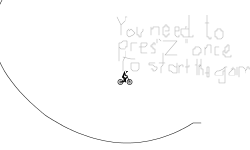 press "Z" once to start the ..