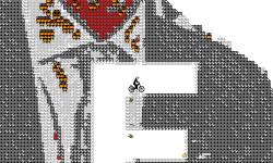 ​              E