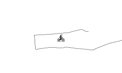 my longest track down hill