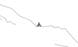 detailed down hill run