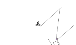 Blob in an angle