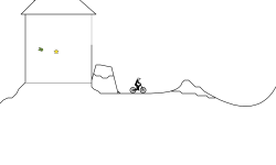 little house on a mountain