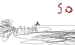 sorry my tracks are so bad :-(