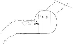 Mine escape