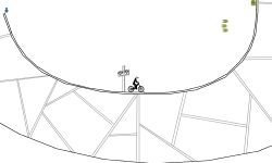 Half pipes maze