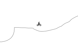 up and down hill
