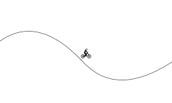 waves into flying