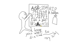 R.I.P a button