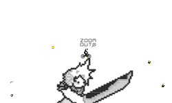 Cloud FF7 Pixel Art