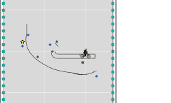 auto WARNING <LAG CROSSING>