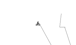 down hill