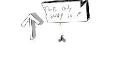 The only way is up