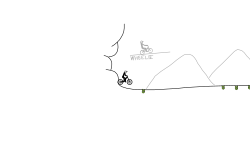wheelie in the orchards I