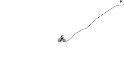 Easy uphill to some nice jumps