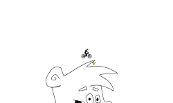 Running bear kid😄
