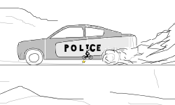 Police Car - Zoom Out (Desc.)