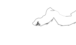 The jumps are in
