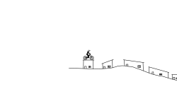 Riding on mini houses