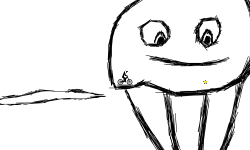 mid-air