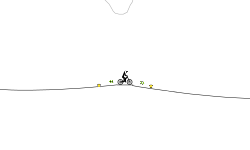 pushing back half-pipe