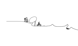 the falling rock