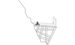 downhill and jumps