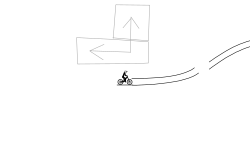 hold up and left