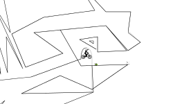 Random Strait Lines